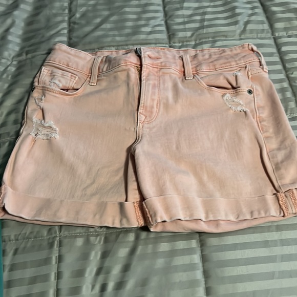 Lot of 2 Old Navy Denim Distressed Denim Shorts - Picture 2 of 5